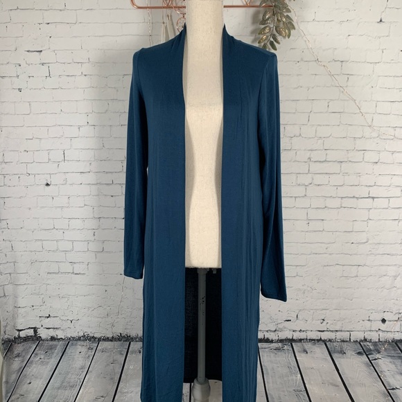 Nordstrom Halston Open Duster Cardigan NWT - Picture 3 of 10